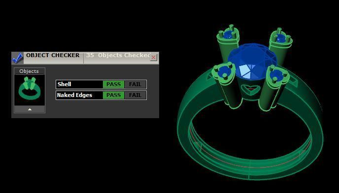 solitair ring for daimonds 3D print model_21