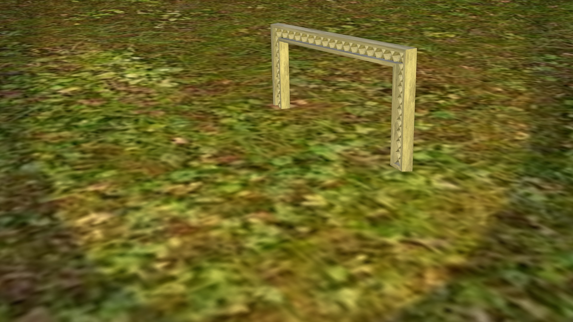 Railway Assets 3D Models Free low-poly 3D model_7