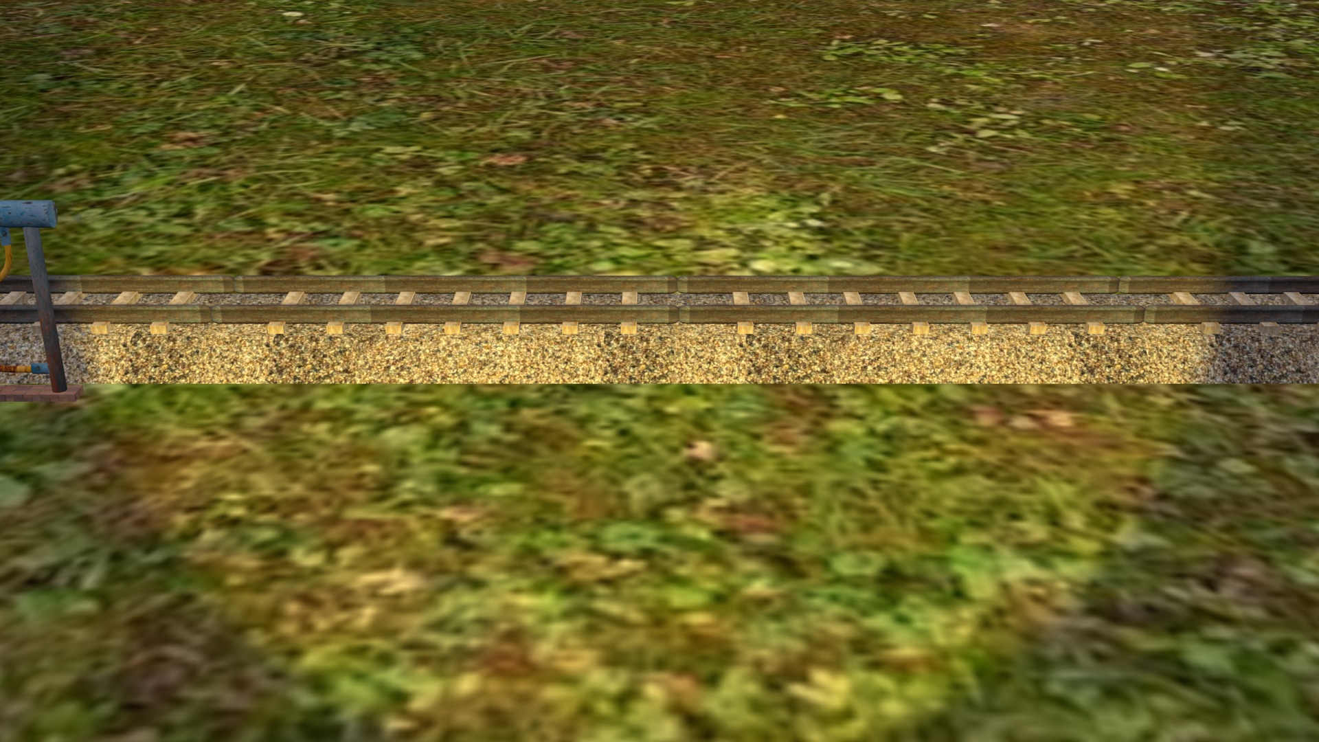 Railway Assets 3D Models Free low-poly 3D model_4