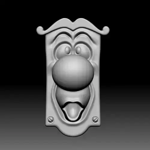 Doorknob - Alice in Wonderland - 010 3D print model