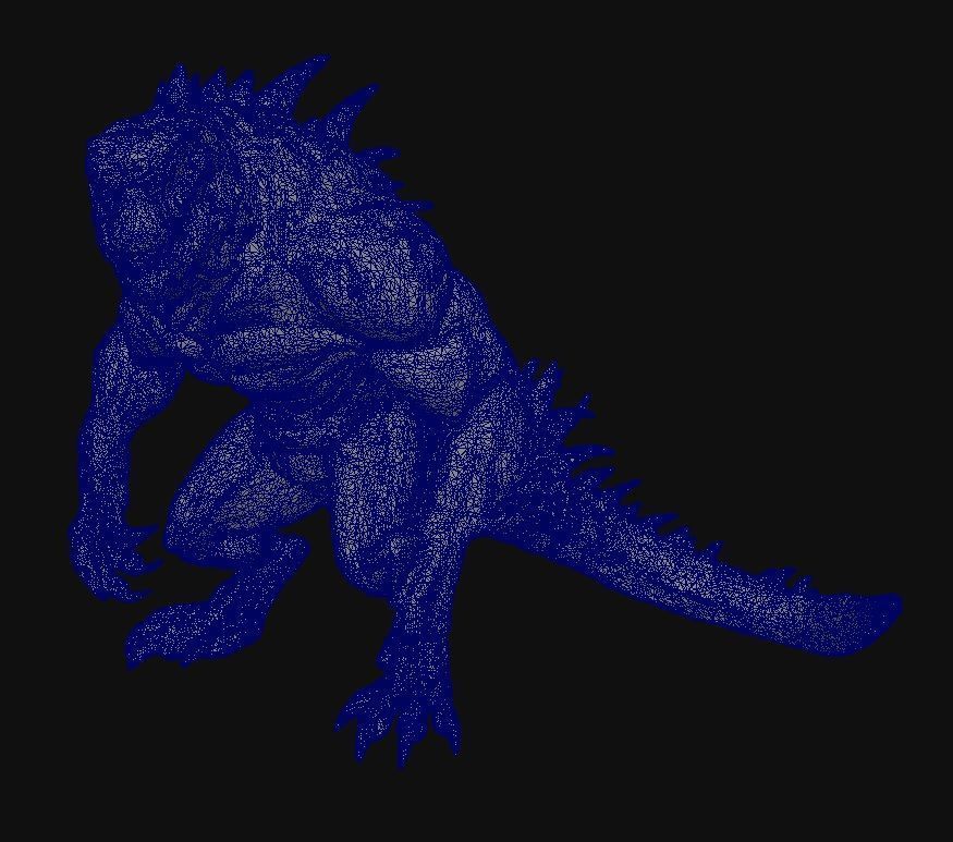 Beast Monster 3D model_4