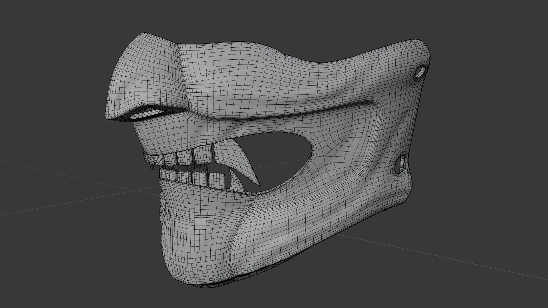 Menpo Mask 3D model_3