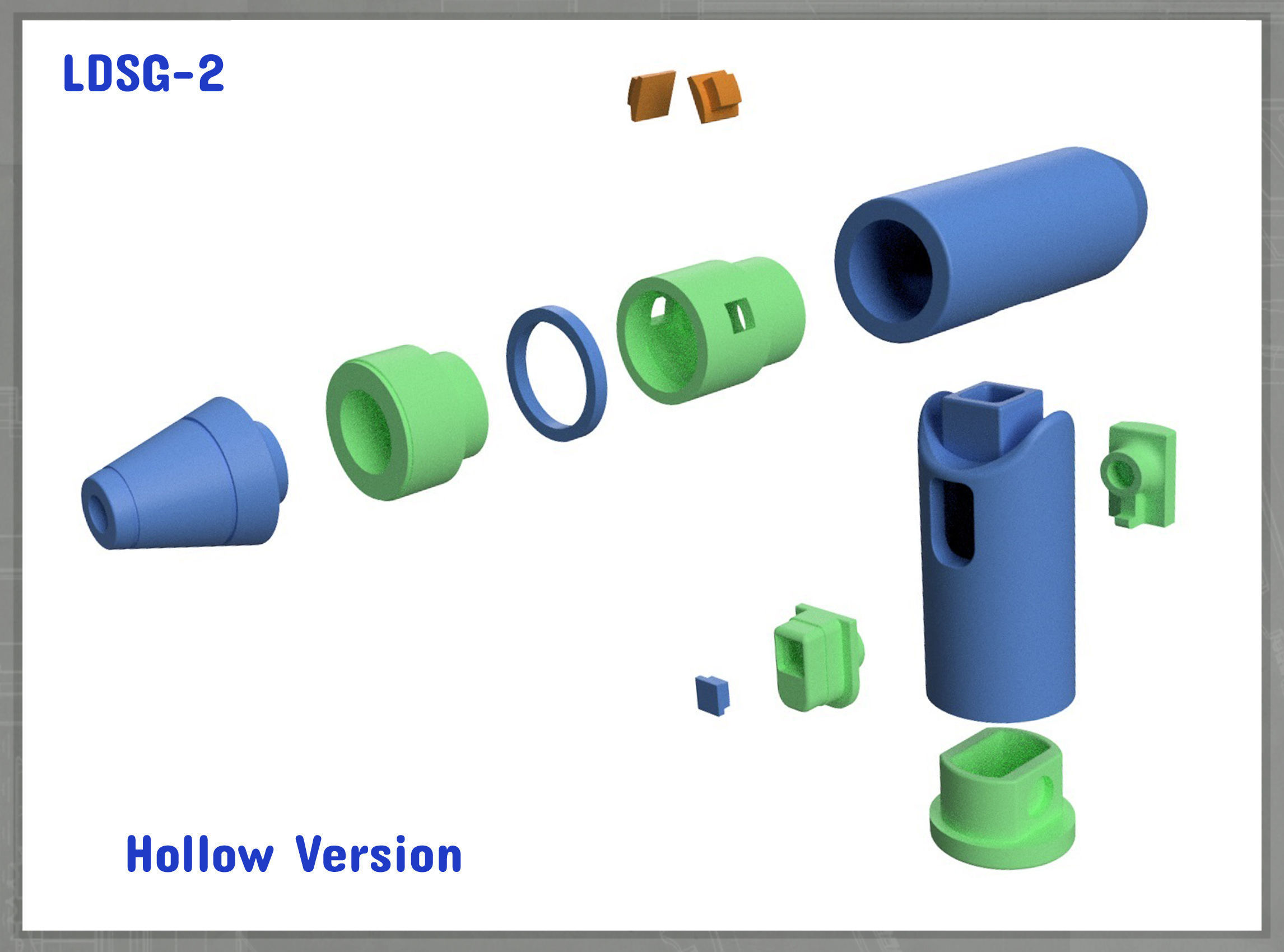 Dermal Stimulator Lower Decks 3D print model_4