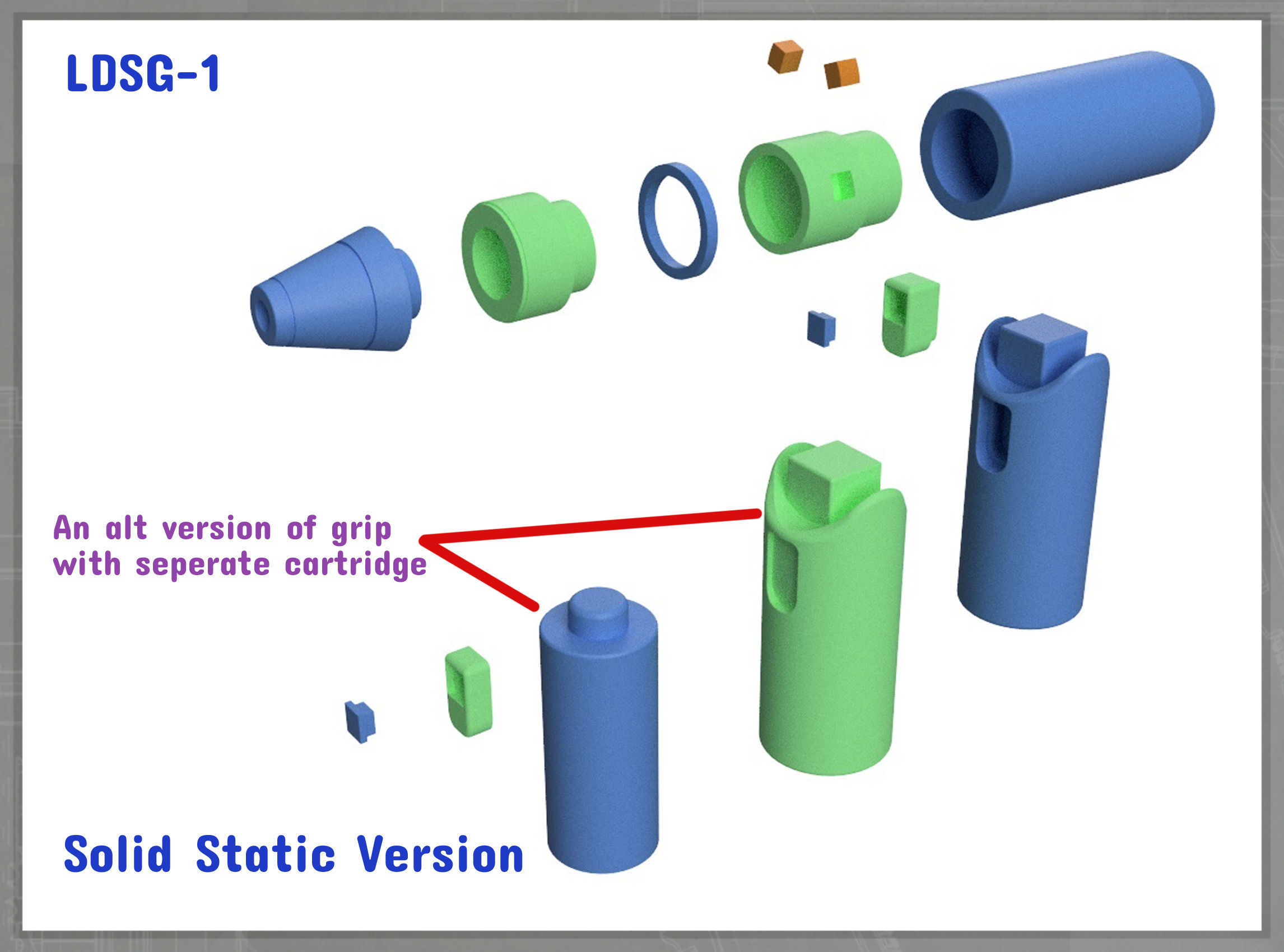 Dermal Stimulator Lower Decks 3D print model_3