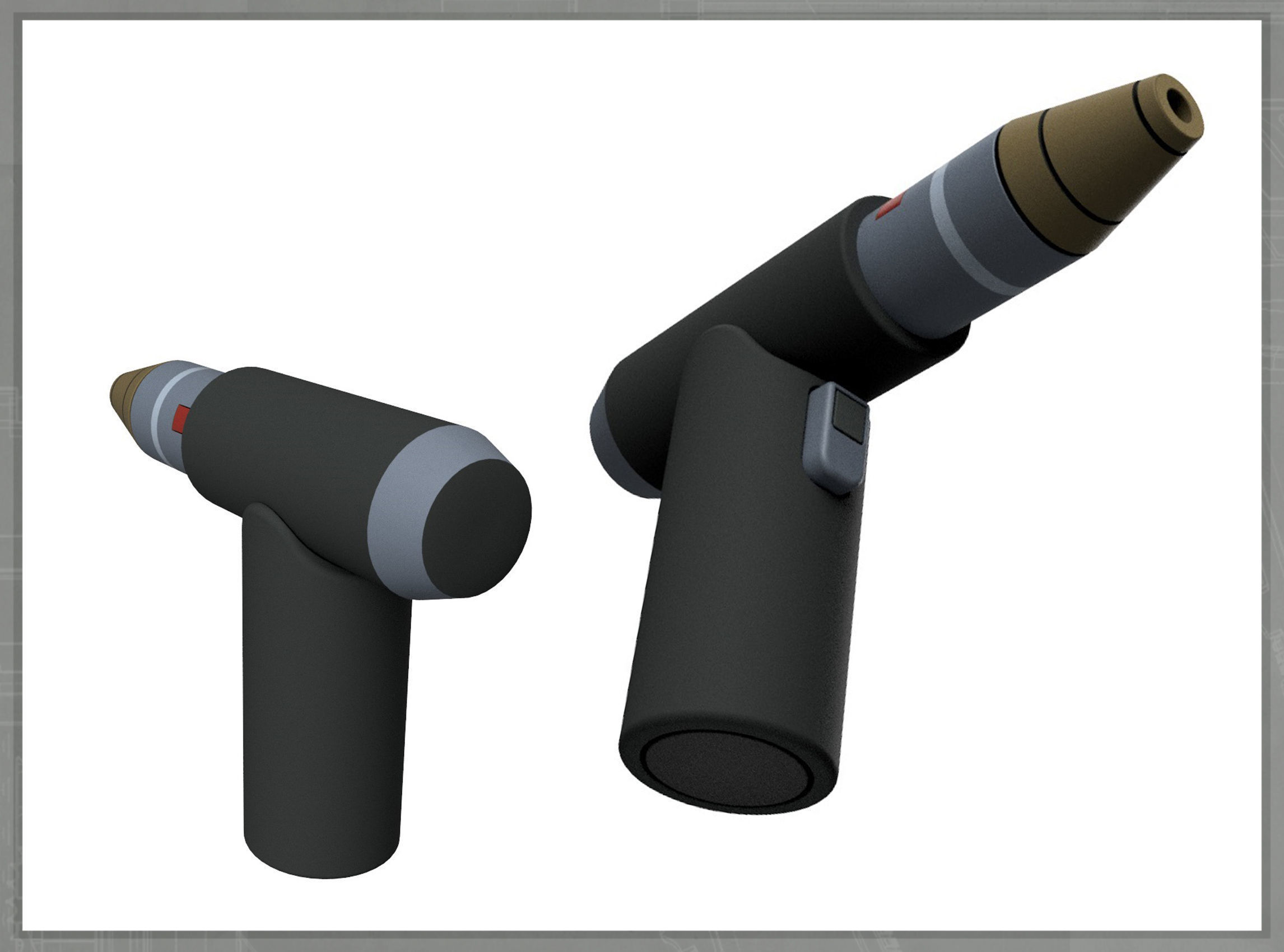 Dermal Stimulator Lower Decks 3D print model_2