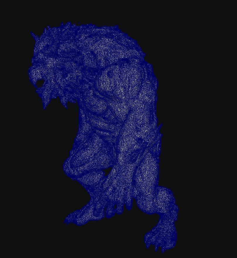 Beast Monster 3D model_4
