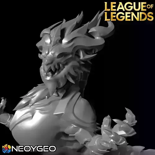 AURELION SOL STORM DRAGON - LEAGUE OF LEGENDS 3D print model