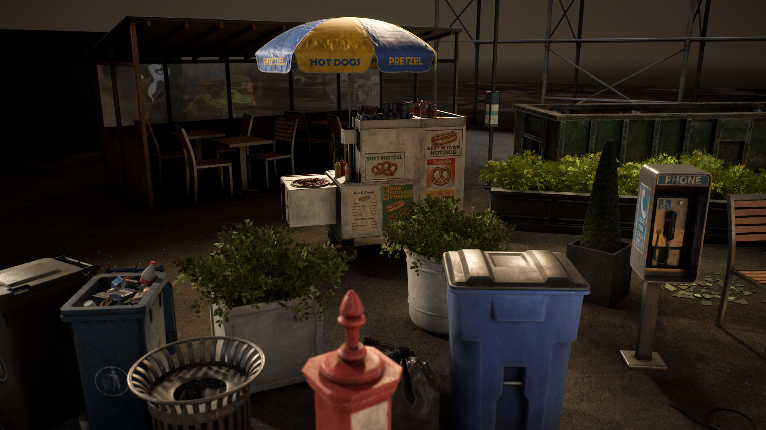 City Core - Street Props - New York 3D model_8