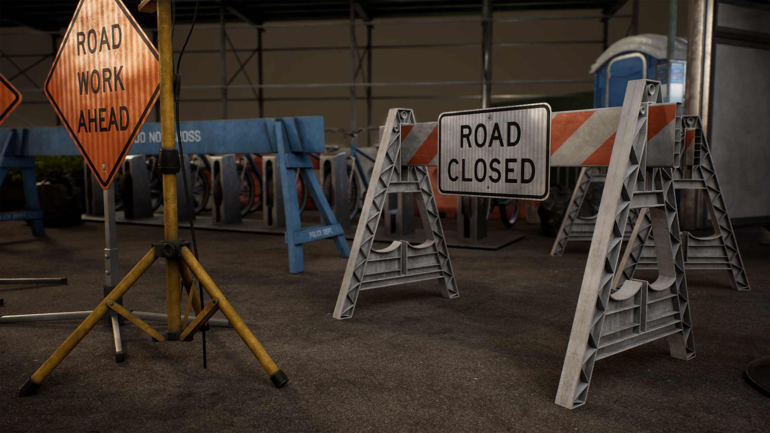 City Core - Street Props - New York 3D model_9