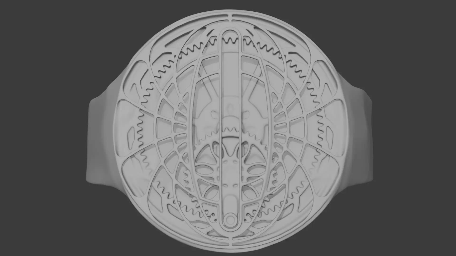 Gear Ring 3D print model_0