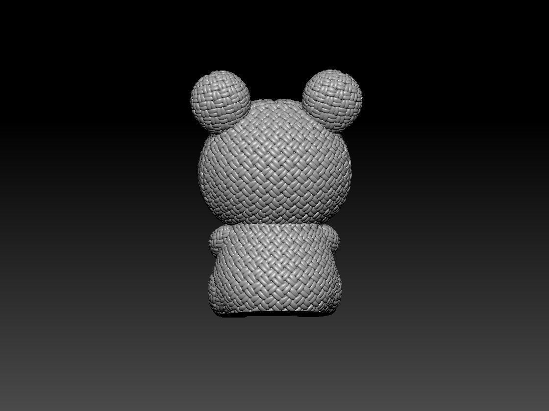 Piggy Plush Toy Animal Frog 3d print 3D print model_1