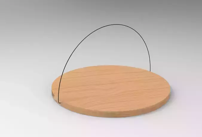 Dig Tray Low-poly 3D model