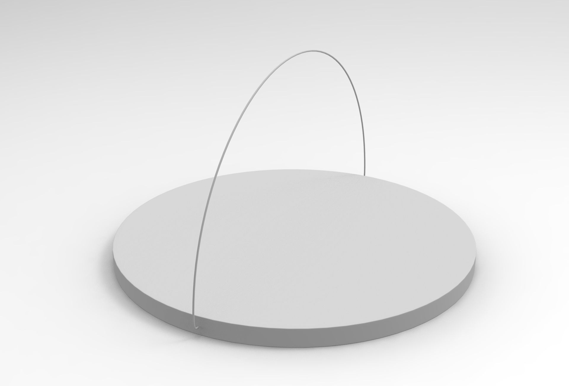 Dig Tray Low-poly 3D model_7