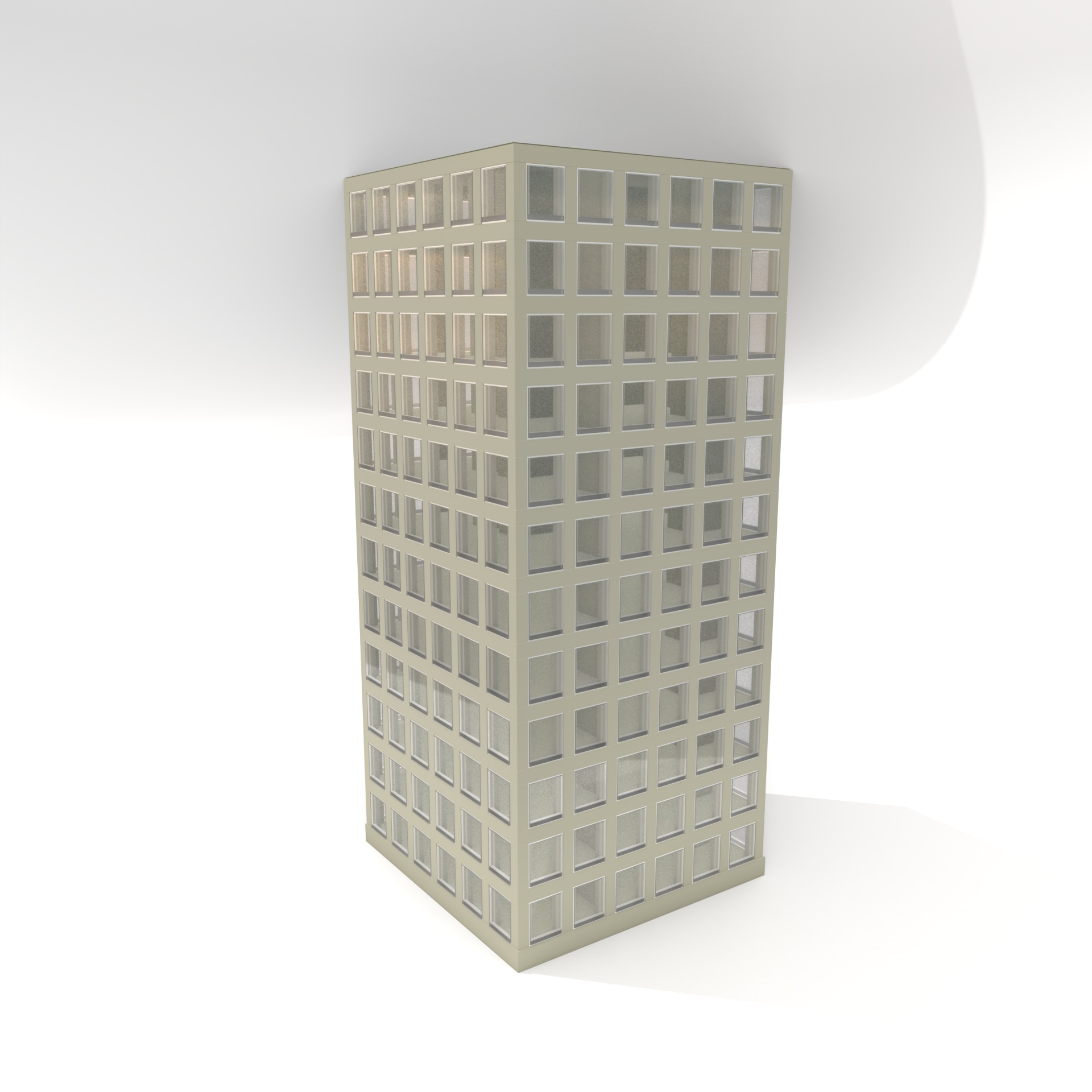 Building Office Archmodel Construction 3D model_6