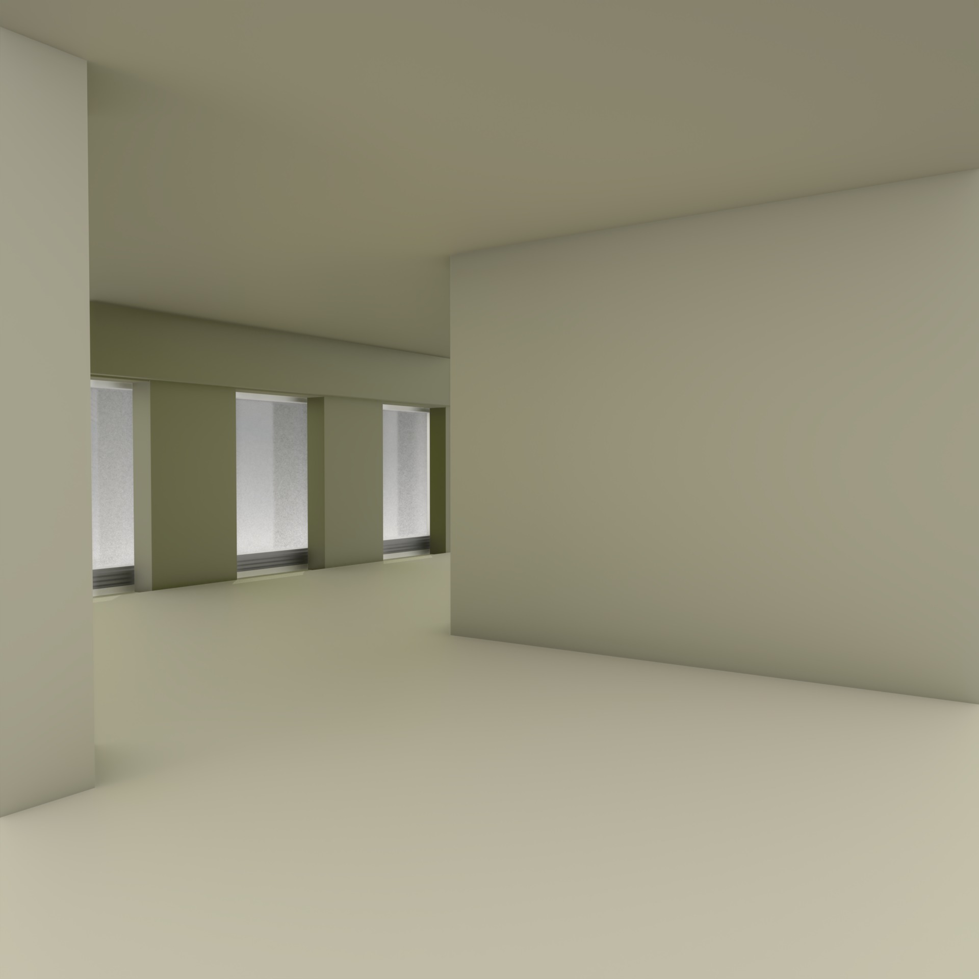 Building Office Archmodel Construction 3D model_4