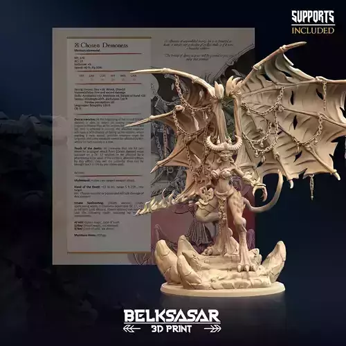 Chosen Demoness - Nude and Normal 