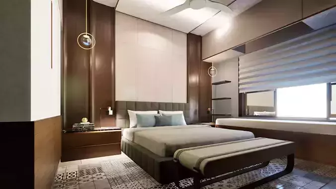 Modern Bedroom Interior