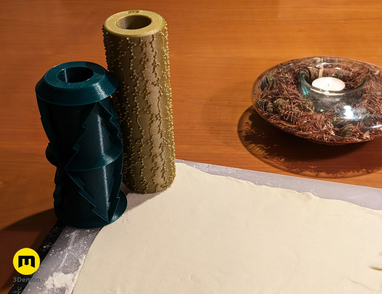 Christmas Tree Roller Cutter Free 3D print model_6