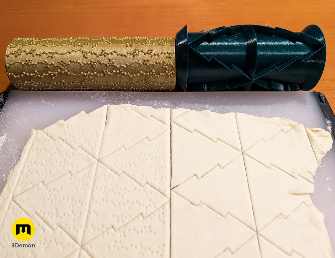 Christmas Tree Roller Cutter Free 3D print model_1