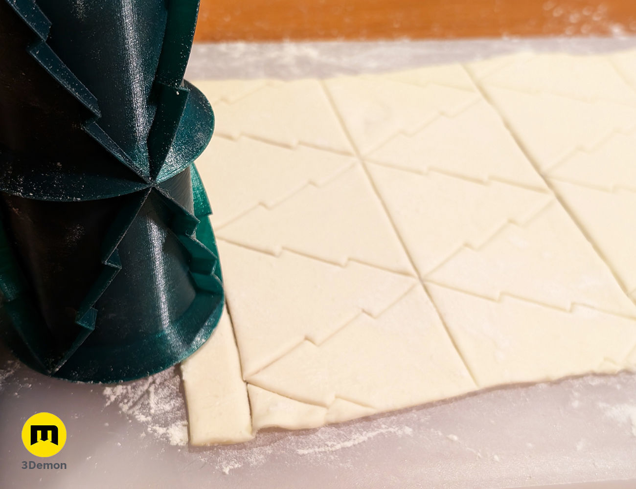 Christmas Tree Roller Cutter Free 3D print model_4