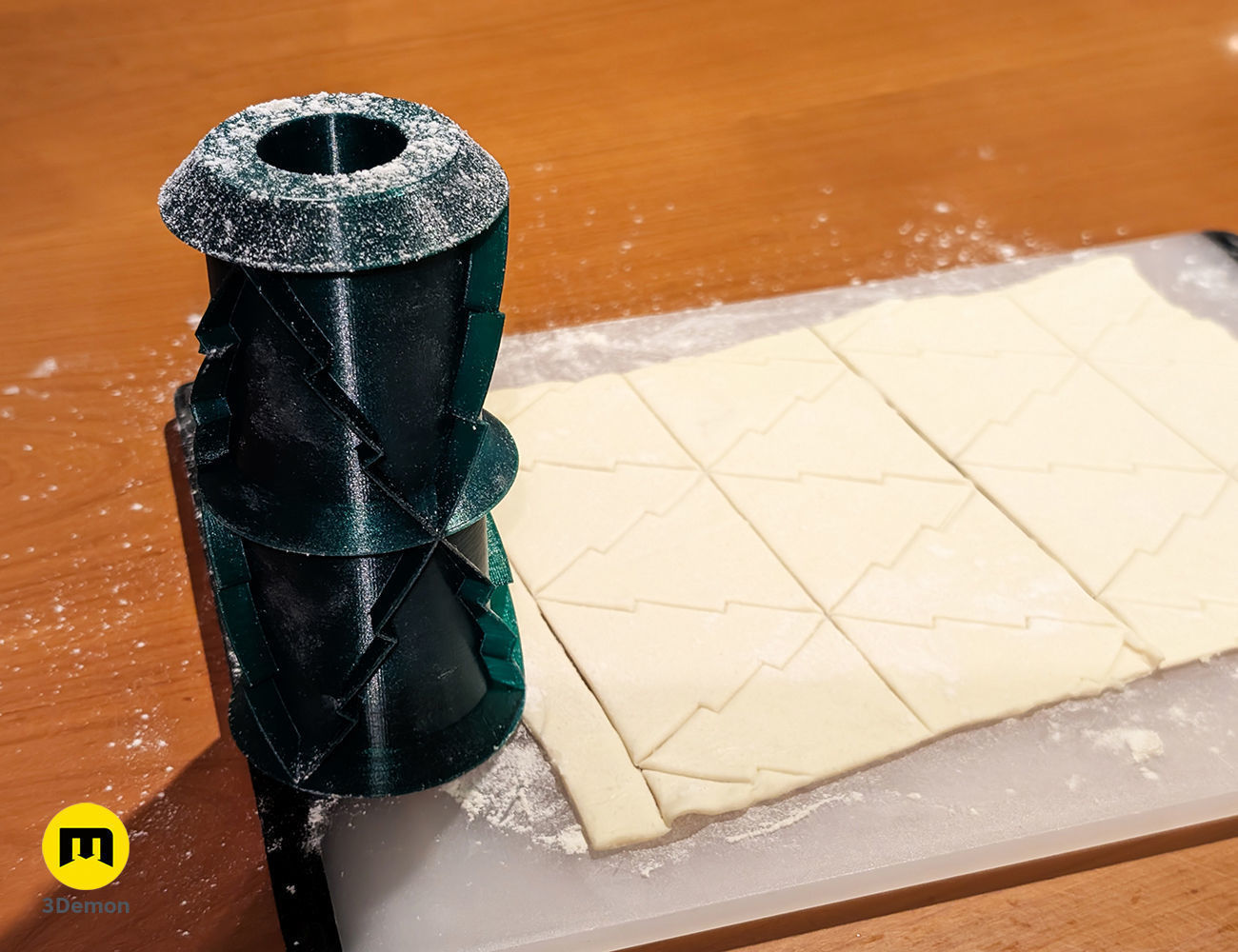 Christmas Tree Roller Cutter Free 3D print model_11