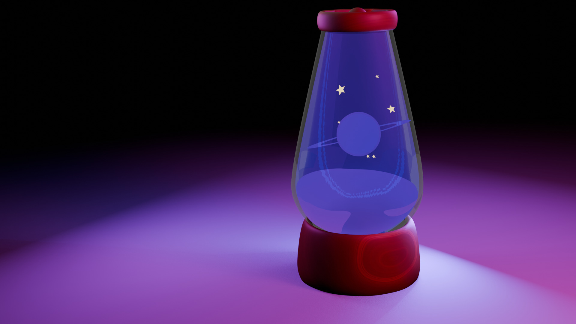 Lavalamp 3D model_4