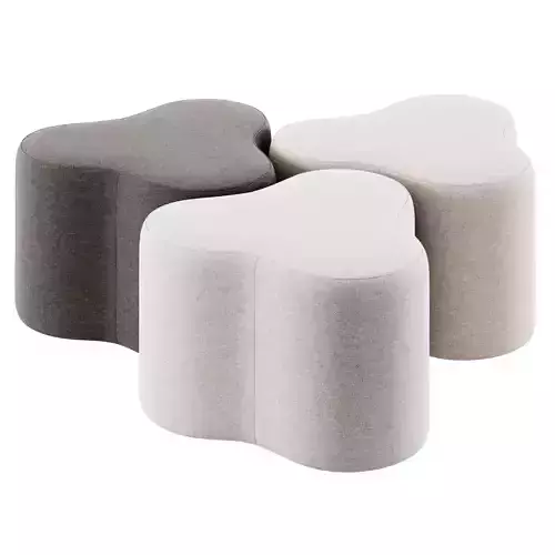 Trifoglio Pouf By Tacchini
