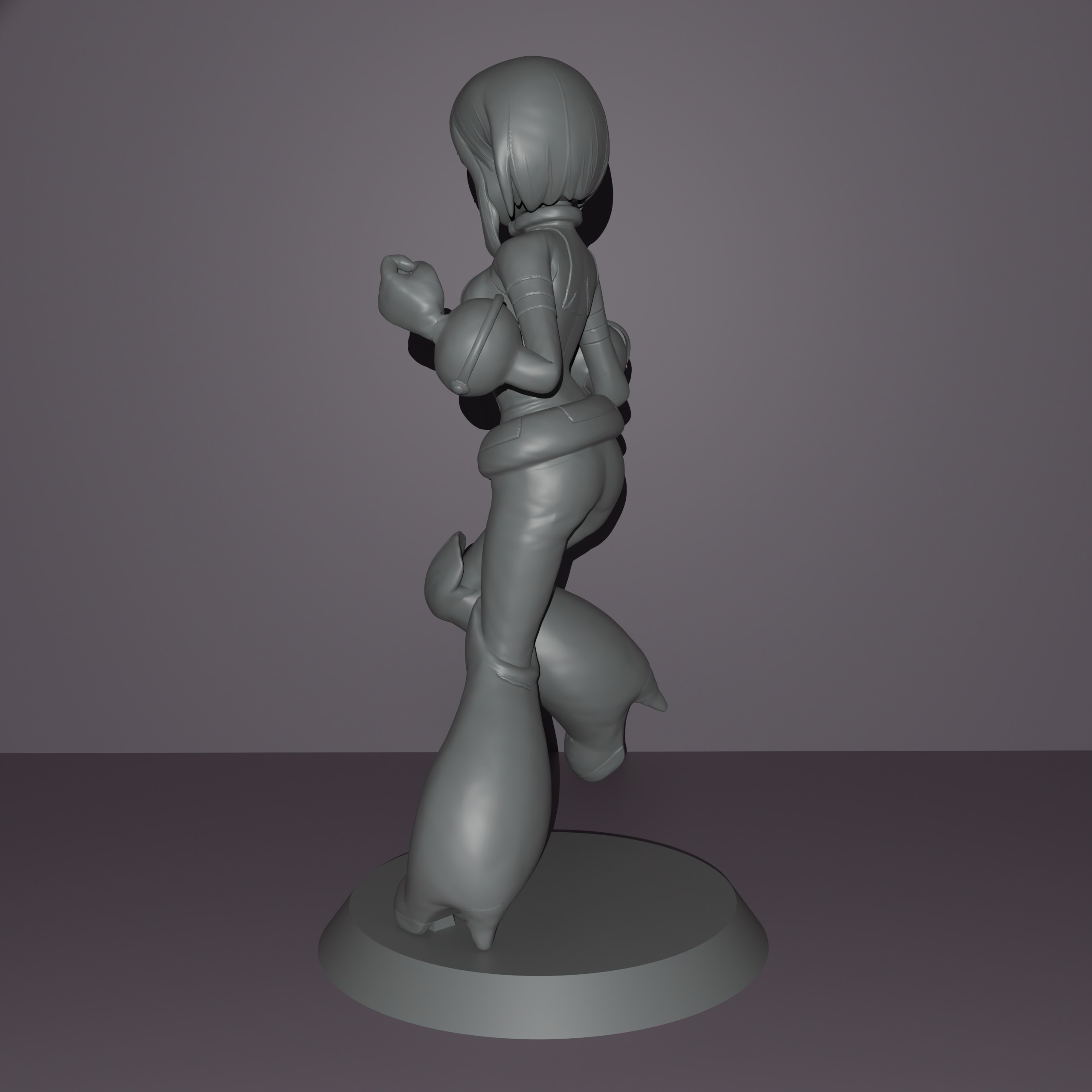 Ochaco Uraraka 3D print model_5