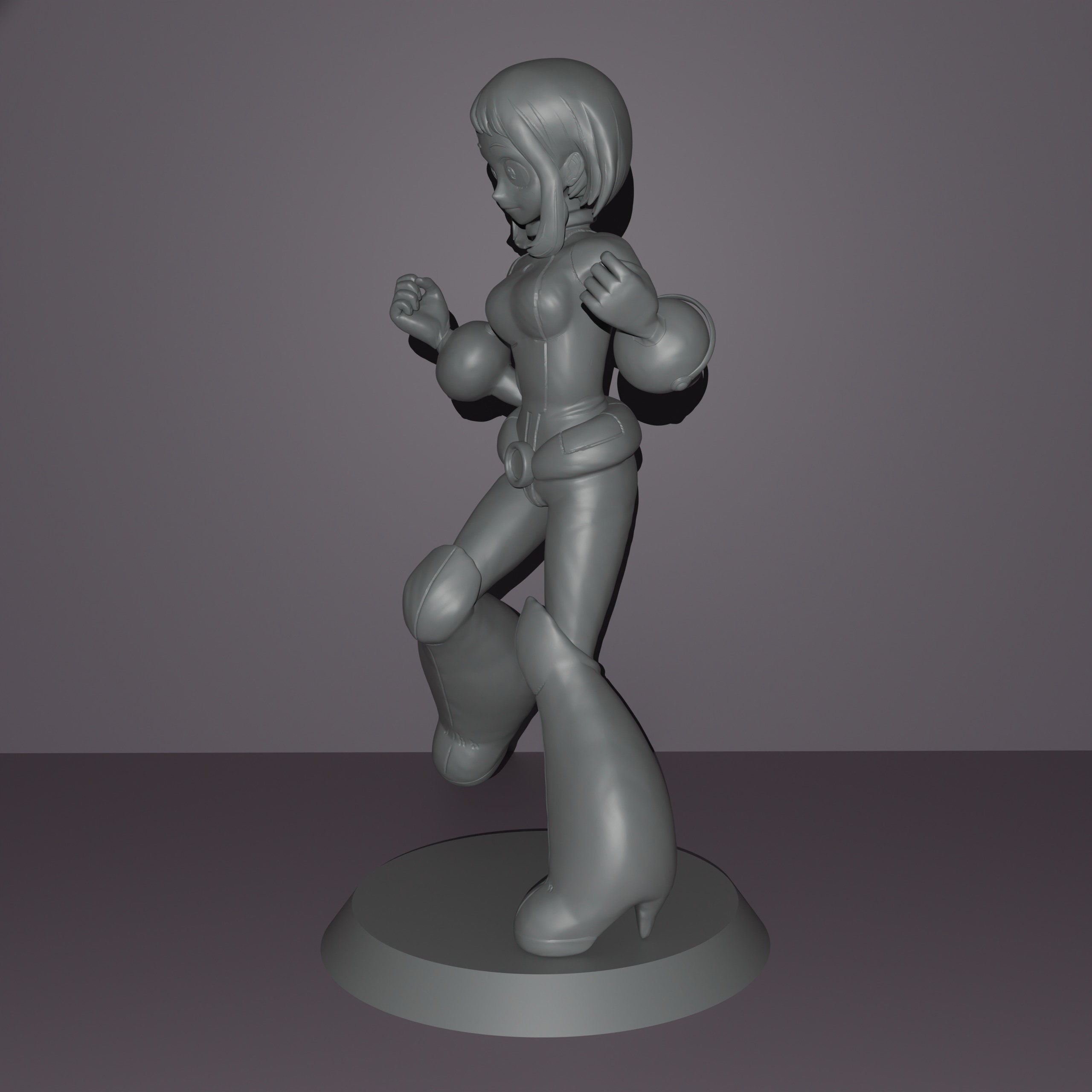 Ochaco Uraraka 3D print model_3