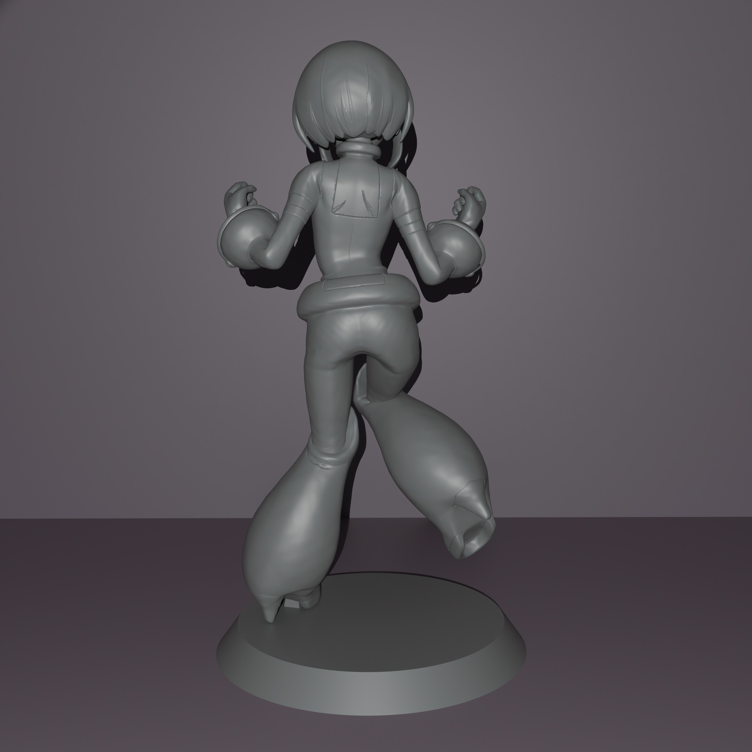 Ochaco Uraraka 3D print model_7