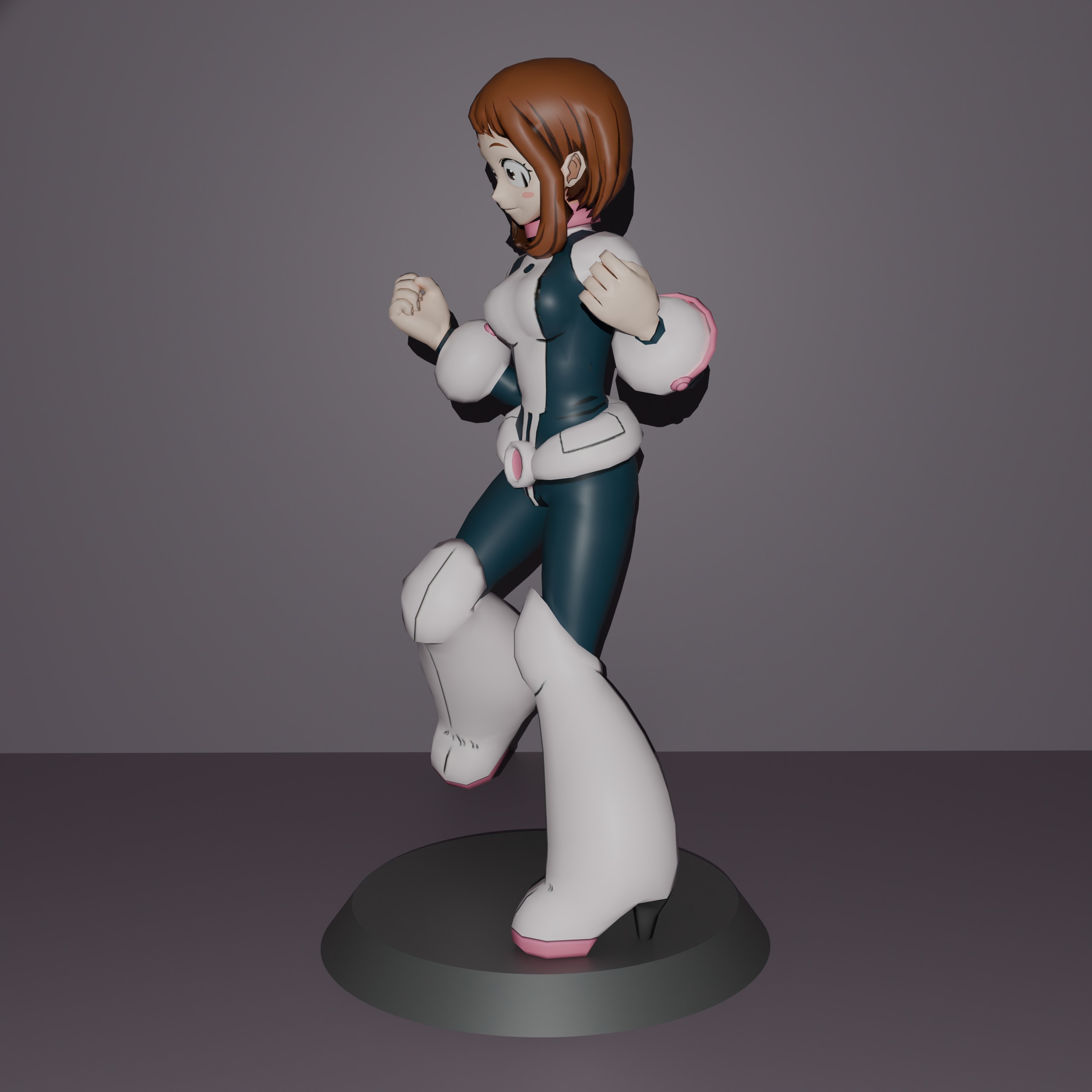 Ochaco Uraraka 3D print model_2