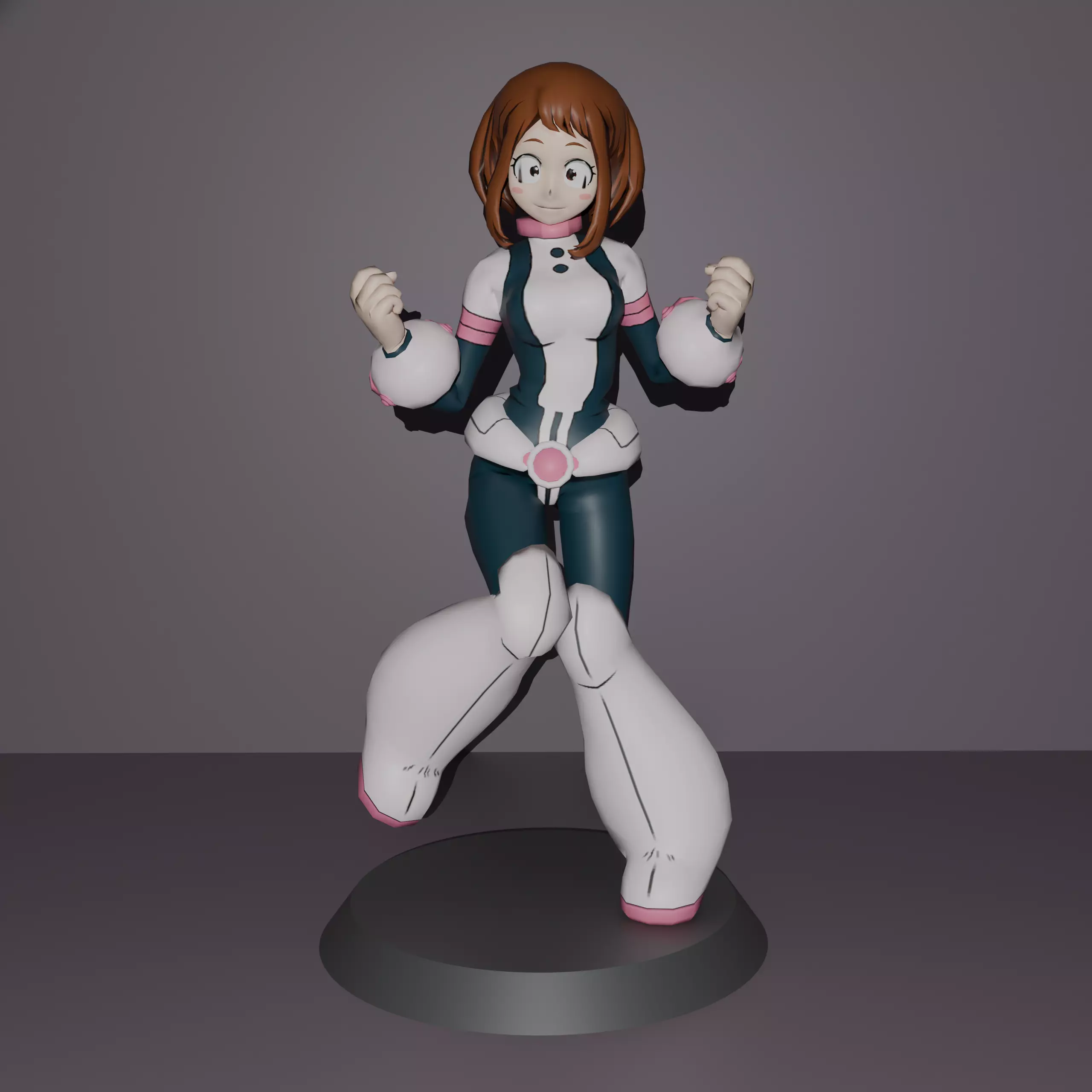 Ochaco Uraraka 3D print model_0