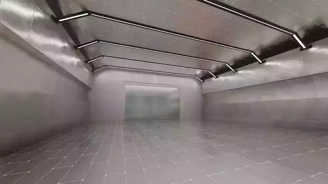Home Garage Base Interior 3D 3D model