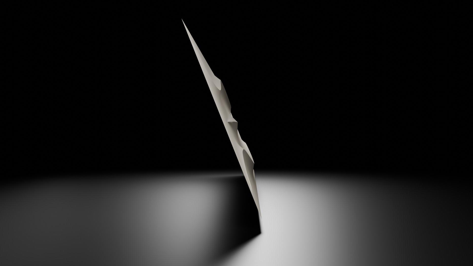 Sharp Front Panel Bas-Relief 3D Mesh for TV Stands 3D print model_7