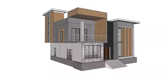 Modern Bungalow Set of 6 Facade Design