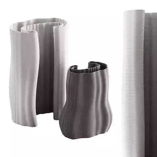 470 decorative vases and pots 09 3D model