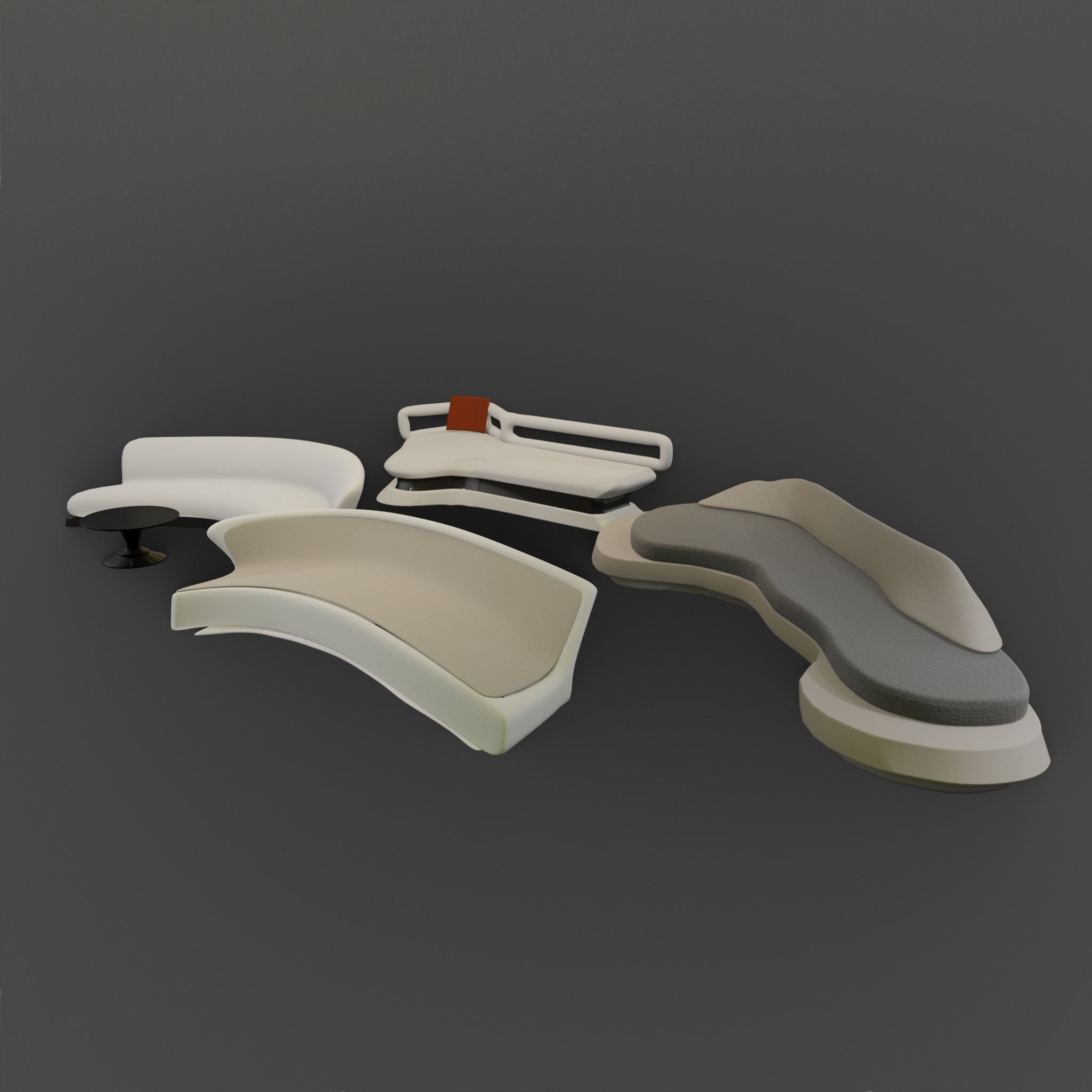 FUTURE STYLE Sofa collection CHAIR 3D model_2