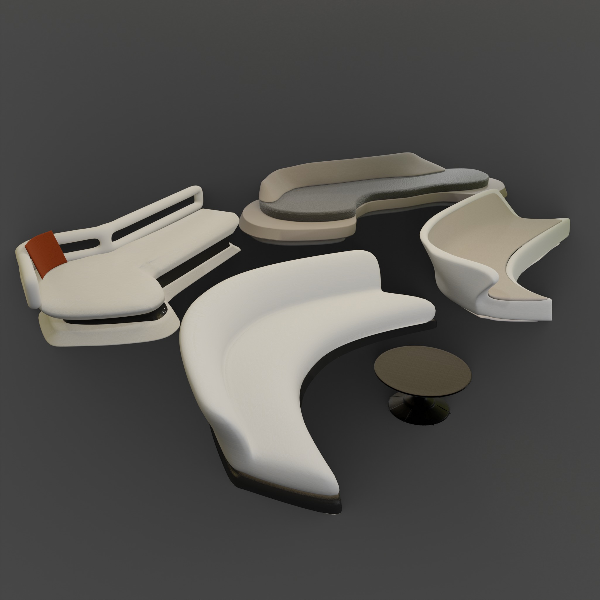 FUTURE STYLE Sofa collection CHAIR 3D model_1