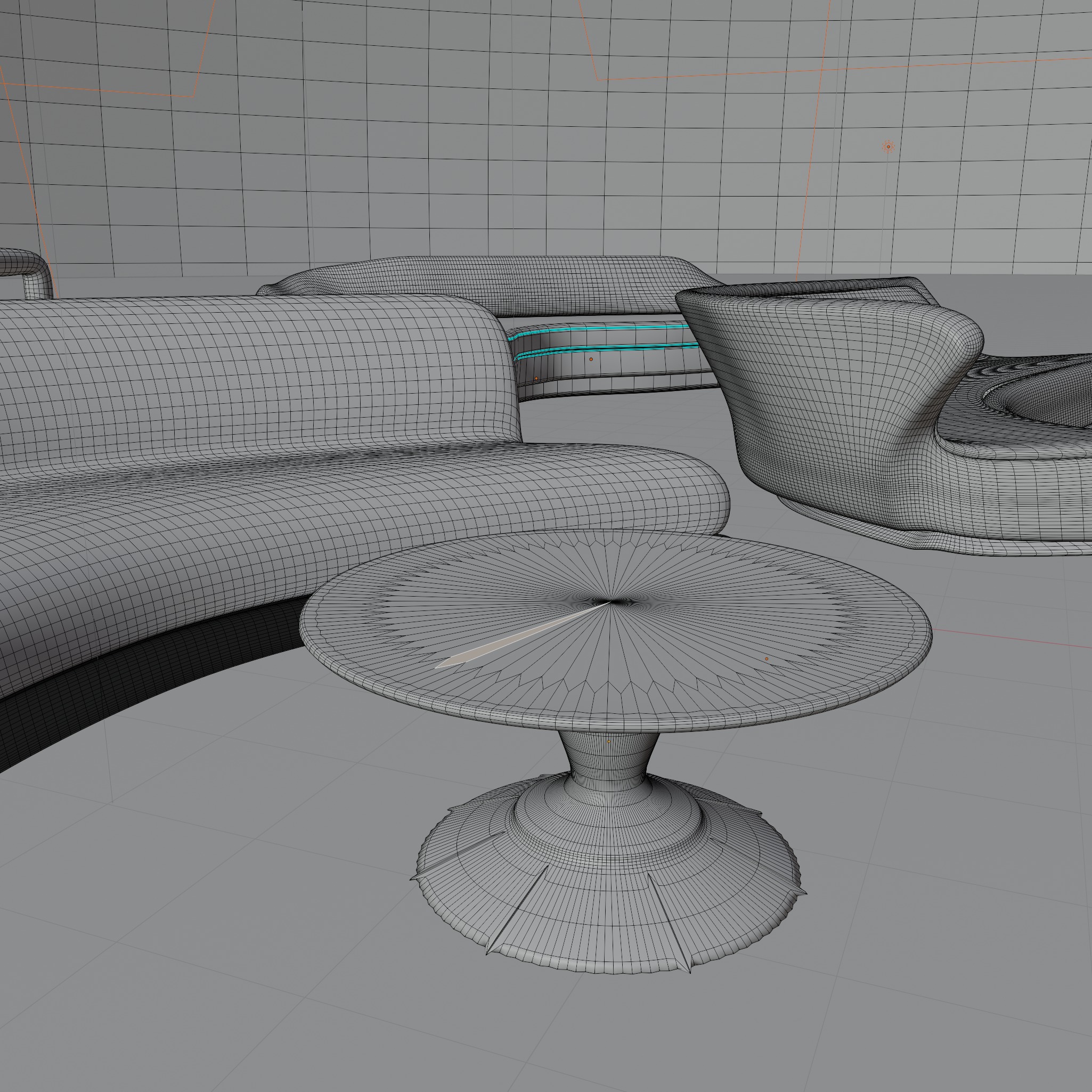 FUTURE STYLE Sofa collection CHAIR 3D model_6