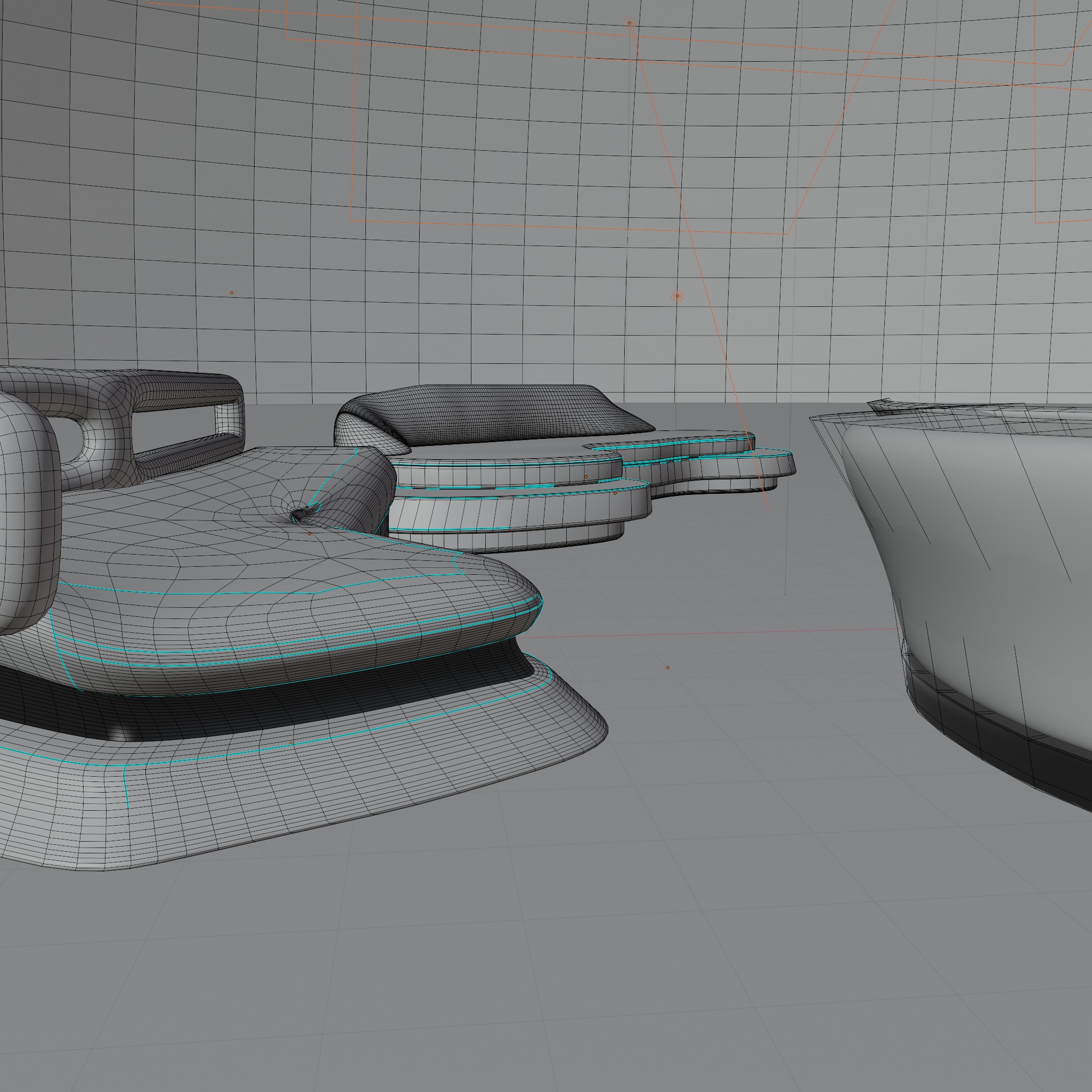 FUTURE STYLE Sofa collection CHAIR 3D model_8