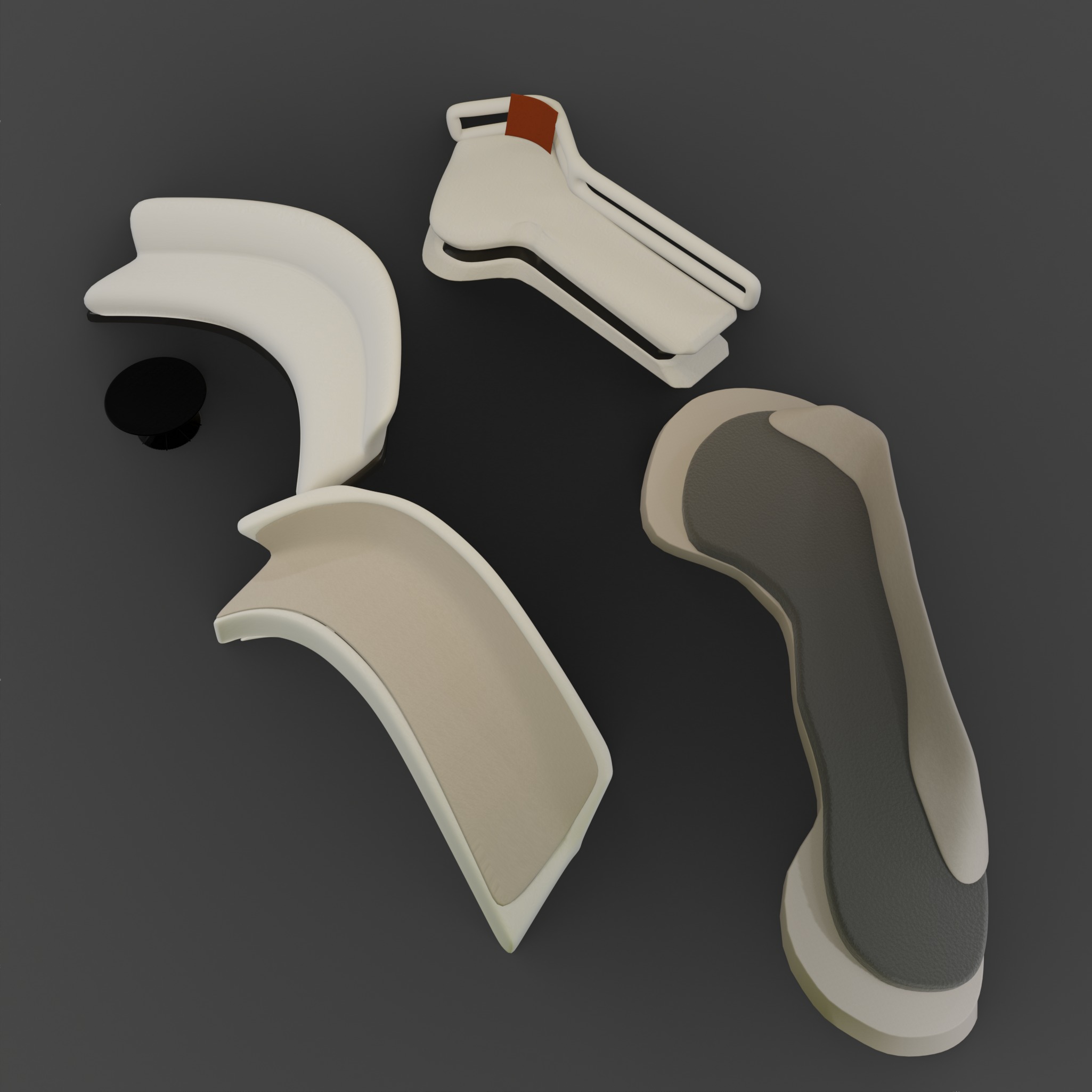 FUTURE STYLE Sofa collection CHAIR 3D model_9