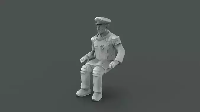 CAPTAIN CHAIR FOR 3D PRINTING