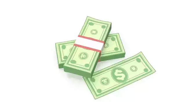 stylized wad of money