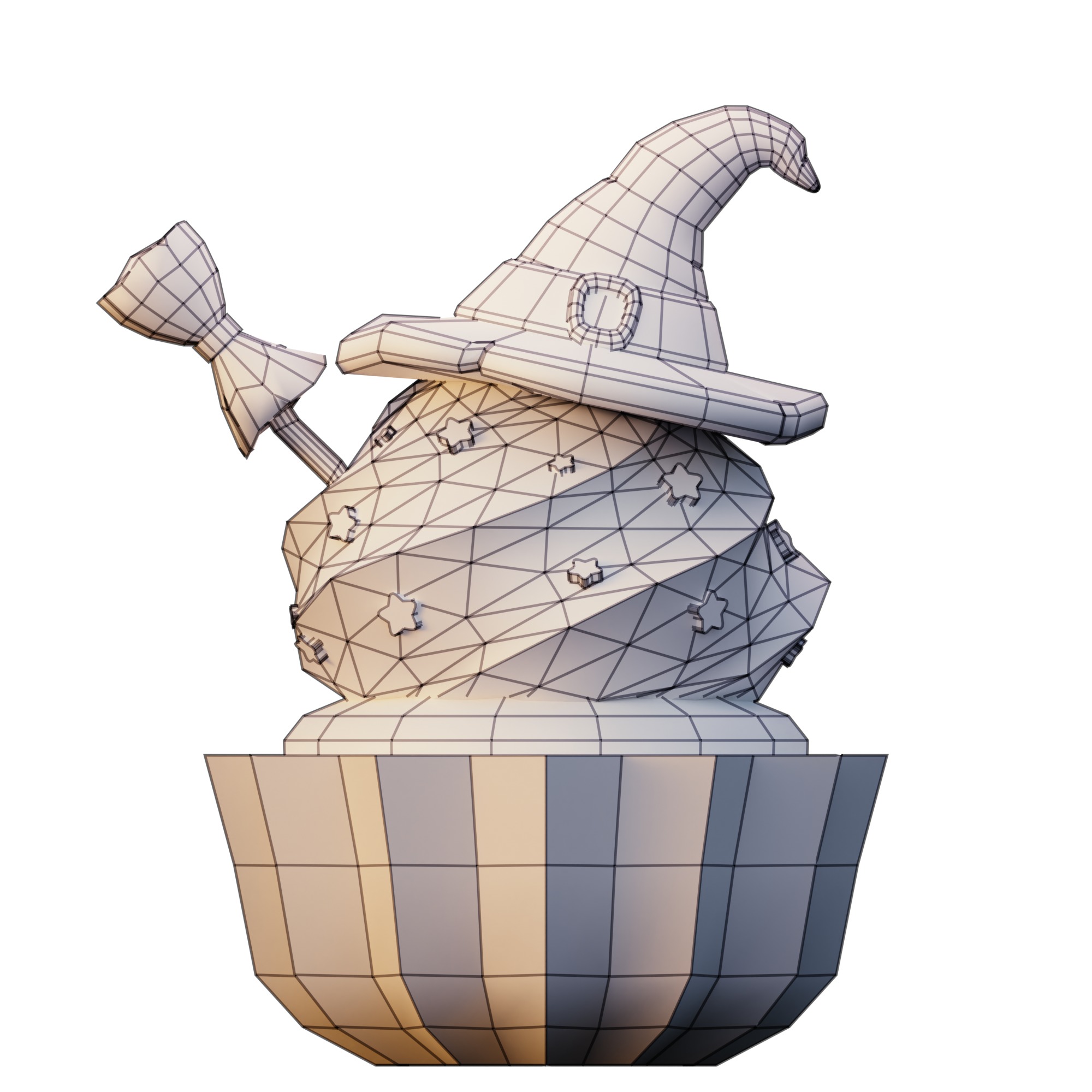 Halloween Cupcakes 3D model_17