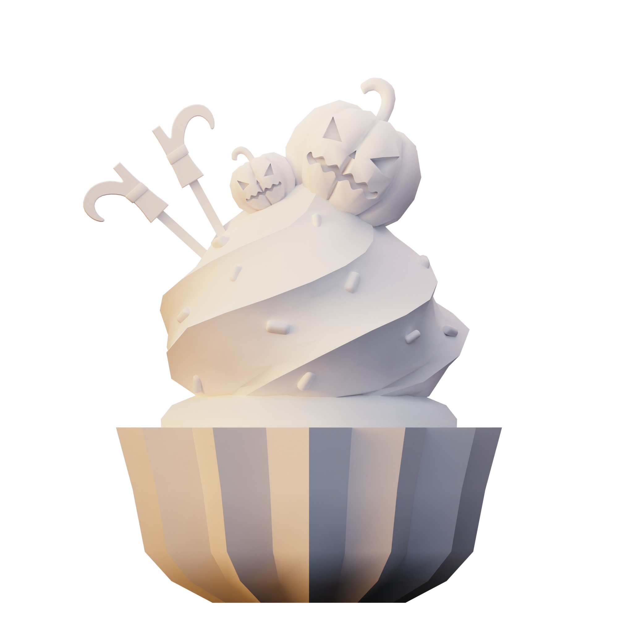Halloween Cupcakes 3D model_13