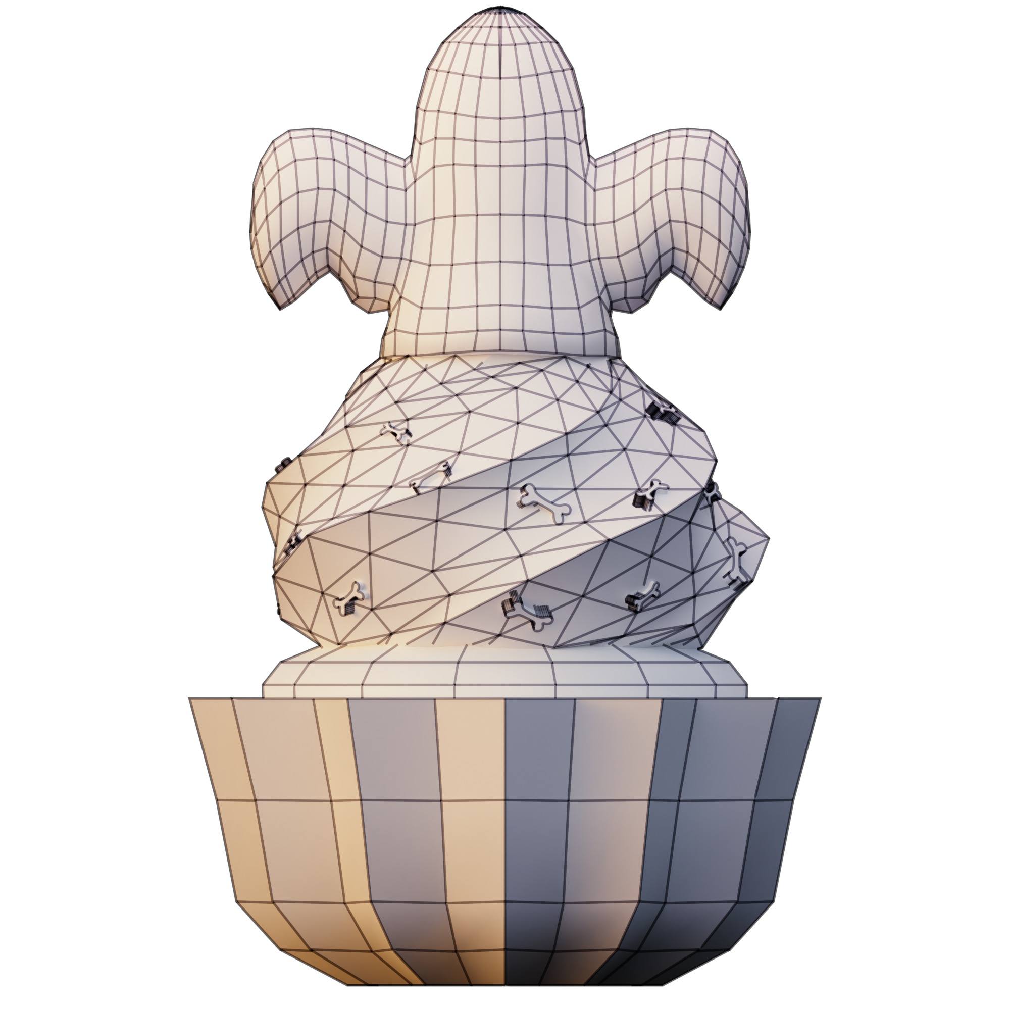 Halloween Cupcakes 3D model_11