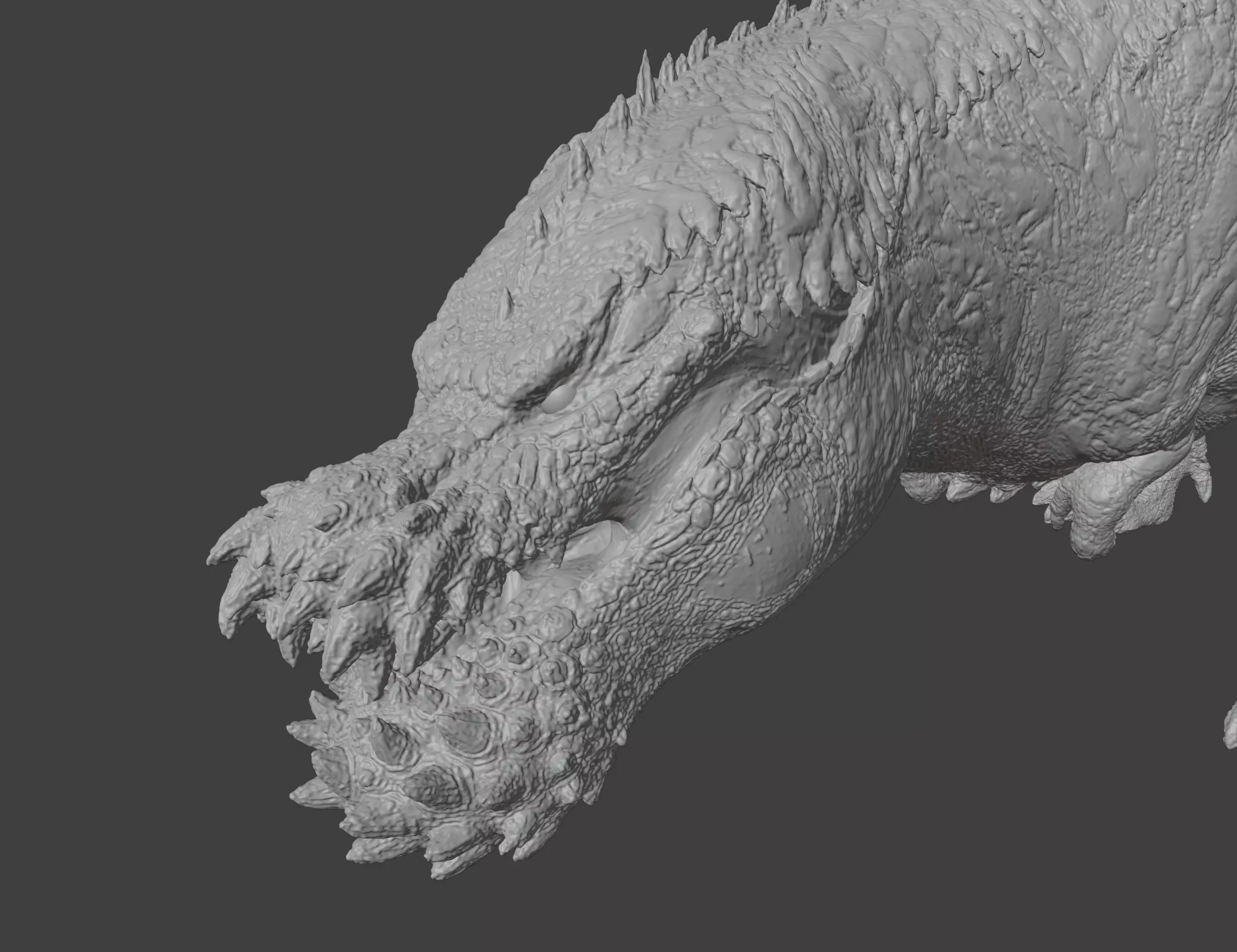 Savage Deviljho - Monster Hunter World 3D print model