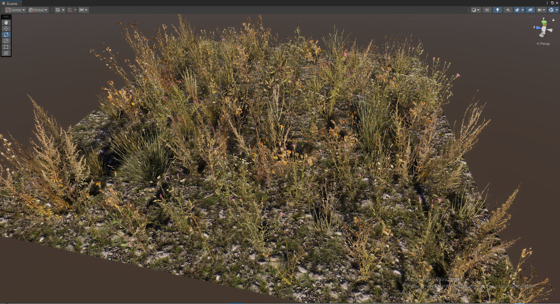 Photographic Game  Grass Ultimate  Low-poly 3D model_13