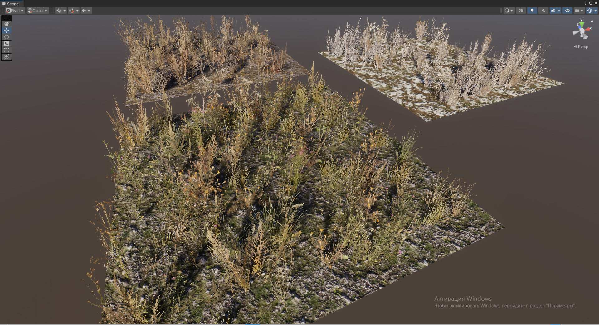 Photographic Game  Grass Ultimate  Low-poly 3D model_11