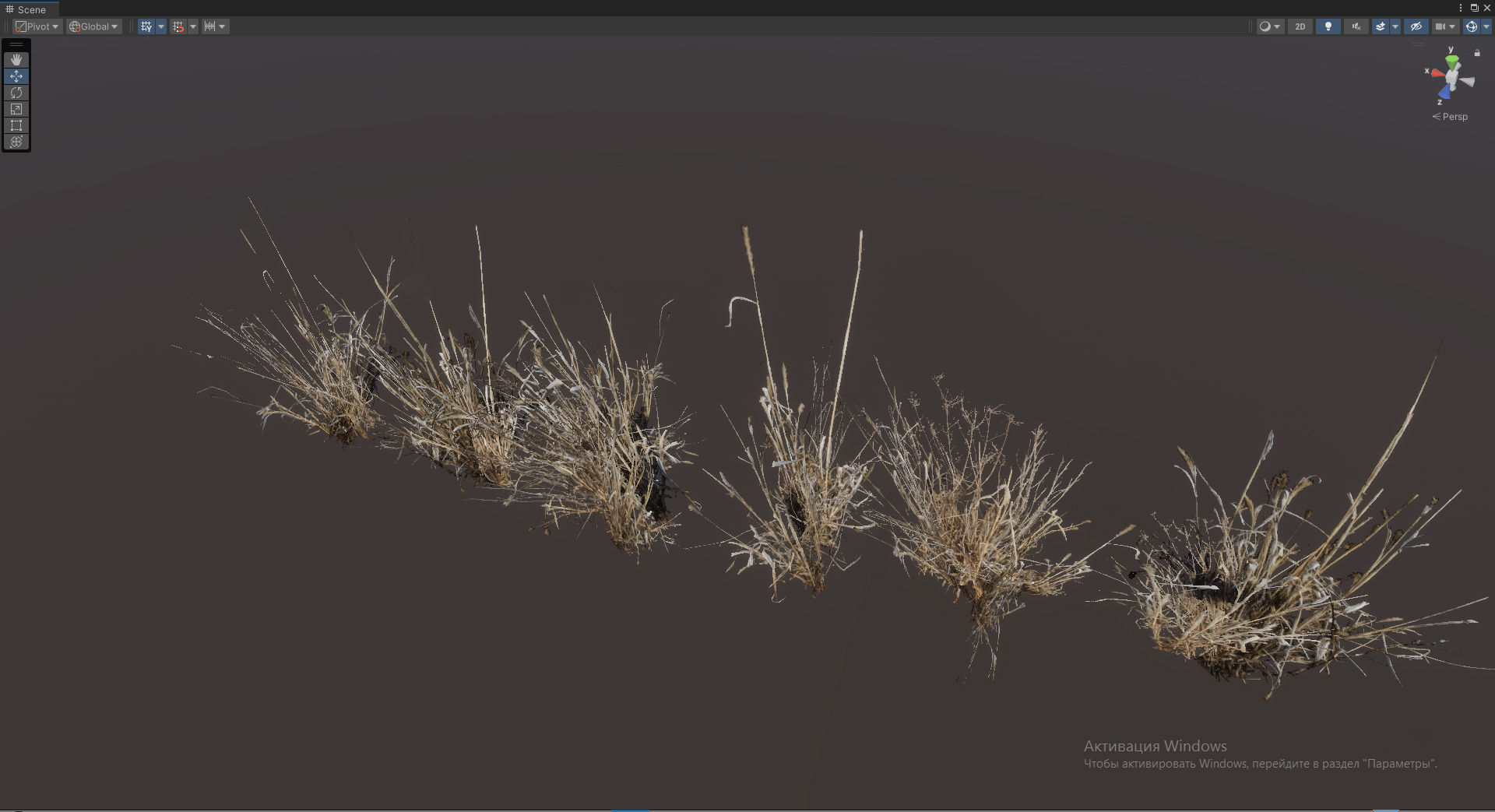 Photographic Game  Grass Ultimate  Low-poly 3D model_42